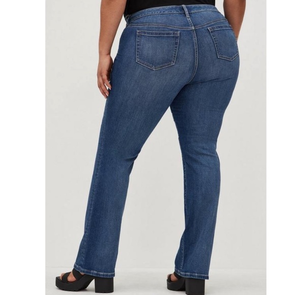 Torrid Vintage Stretch Mid Rise Slim Bootcut Jean - Picture 3 of 15